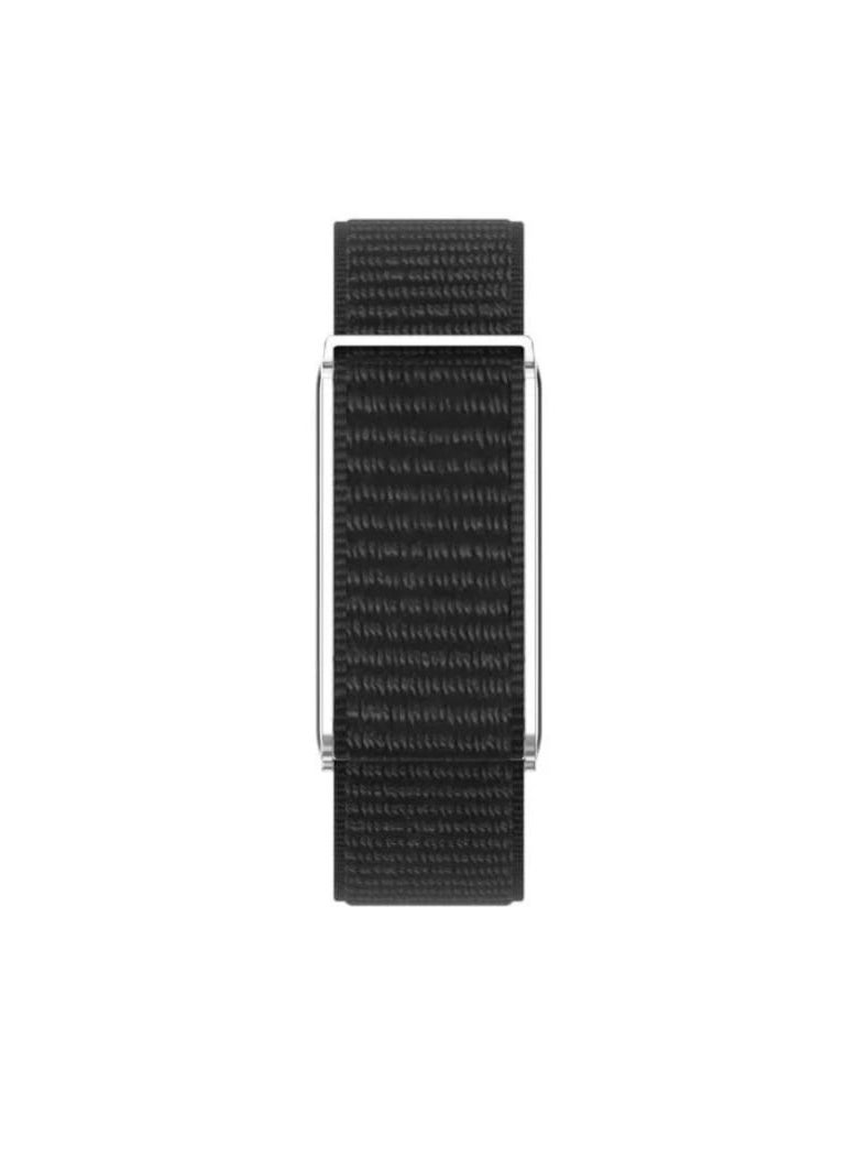 بورودو سوار بورودو تراك فيتTrack Fit الذكي بسوار اسود- لتتبع اللياقة البدنية - مقاوم للماء IP68، بطارية تدوم 30 يوماً، أكثر من 120 وضعاً رياضياً، بلوتوث 5.4 - يتضمن حزام إضافي برتقالي. - Image 1